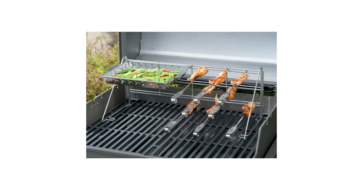 WeberGrillkorfset  (Roestvrij staal)