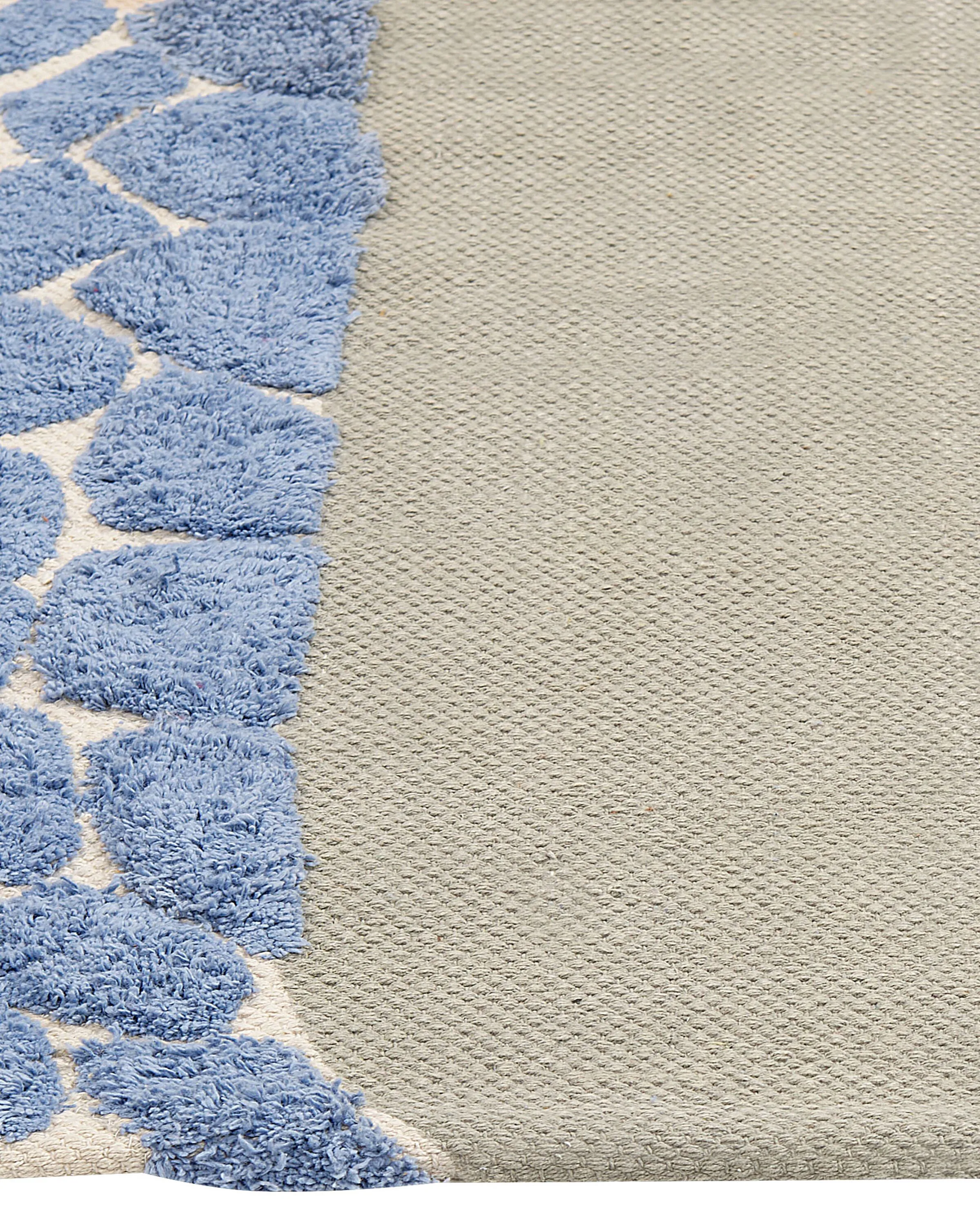 Kindervloerkleed SAKUBO Meerkleurig 80 x 150 cm Katoen