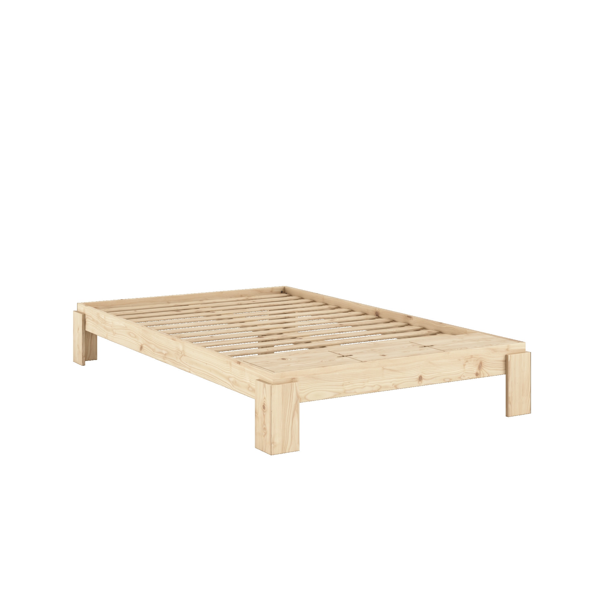 Karup Design Stauraumbett »Layers Bed Bench, Bettgestell mit Aufbewahrungsbank, mehrere Grössen« inkl. Lattenrost, excl. Matratze, FSC®-zertifiziertes Massivholz
