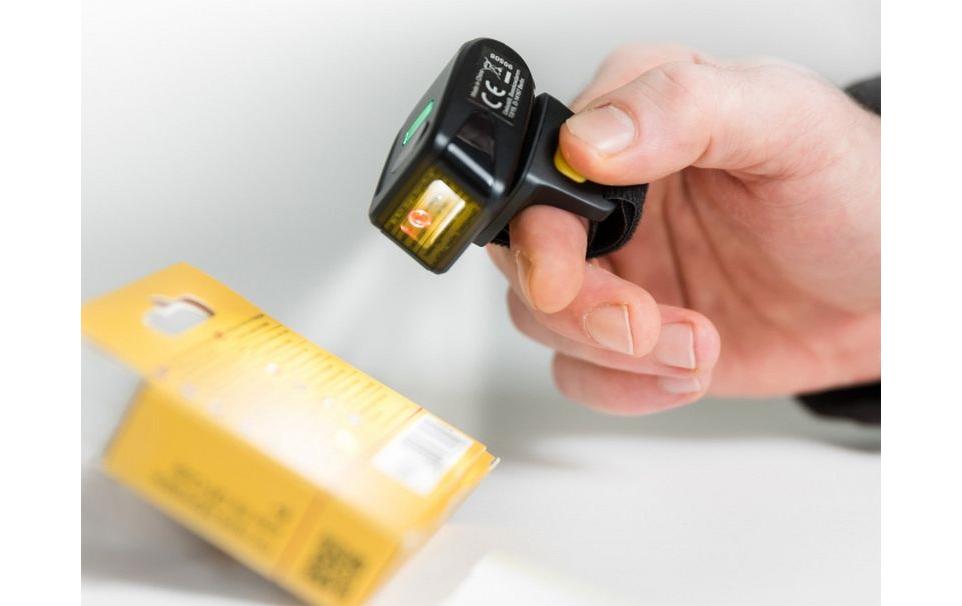 Barcode Scanner Fingerring 90508 – 1D / 2D<br>Ultra-kompakter Area-Imaging-Barcodescanner im Fingerring-Format