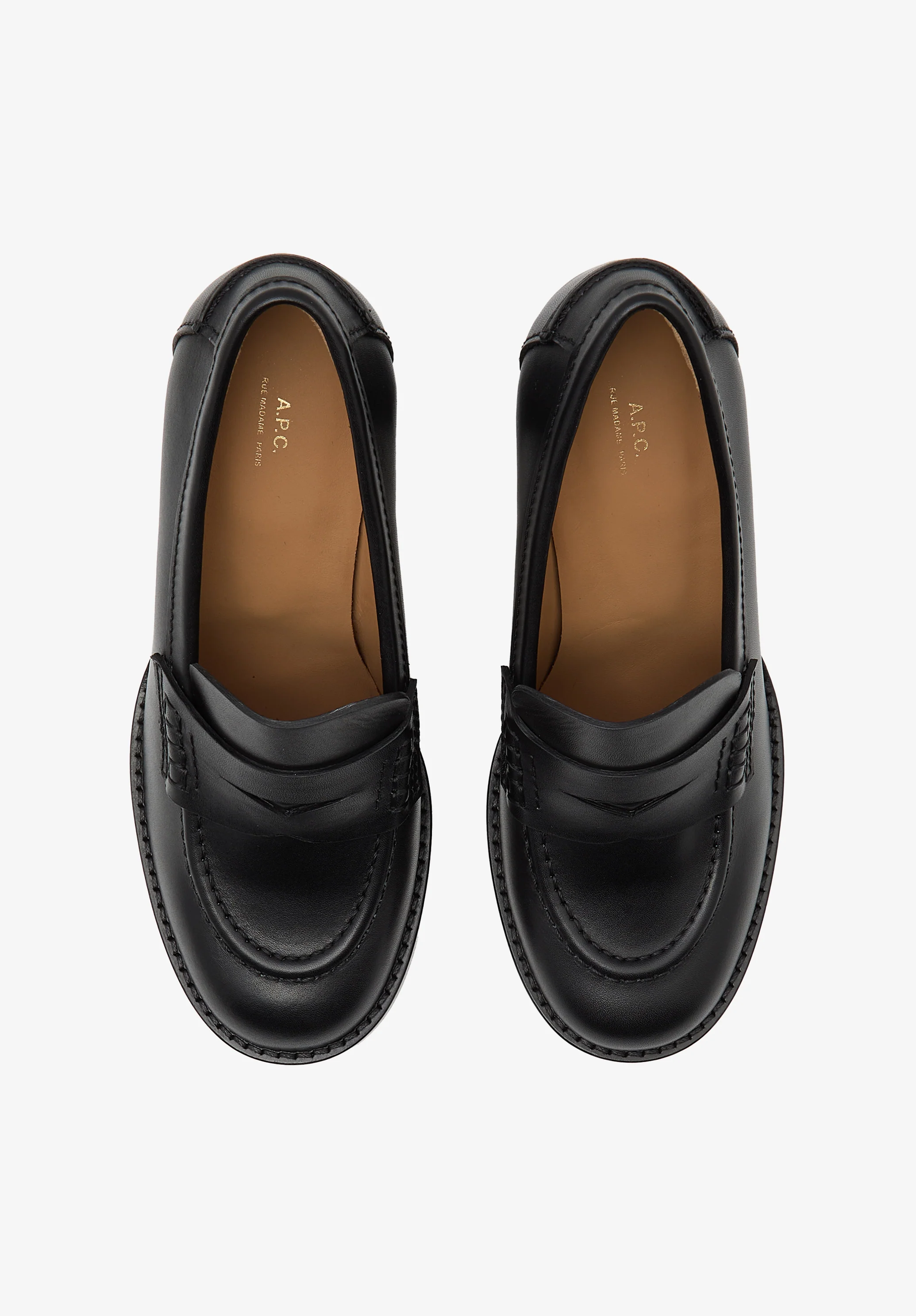 Les Mocassins Talons - Noir