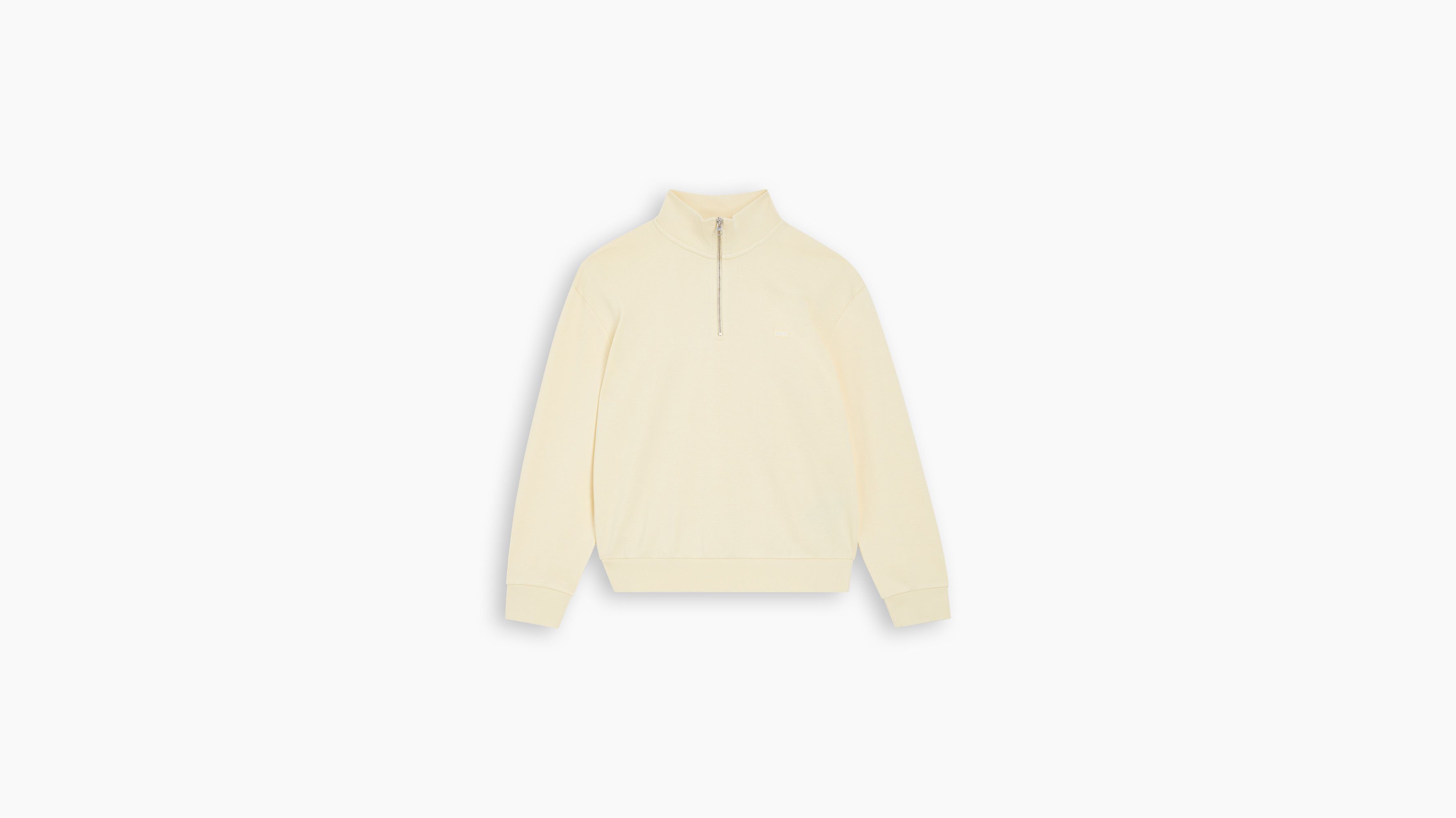 Sweat-shirt 1/4 zip Everyday - Anise Flower - Jaune