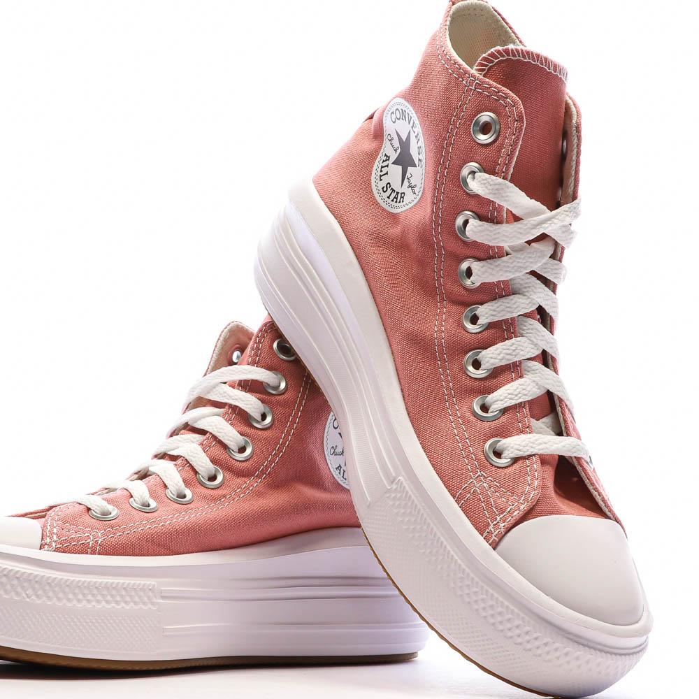 Converse Baskets Roses Femme Converse All Star Move Platform