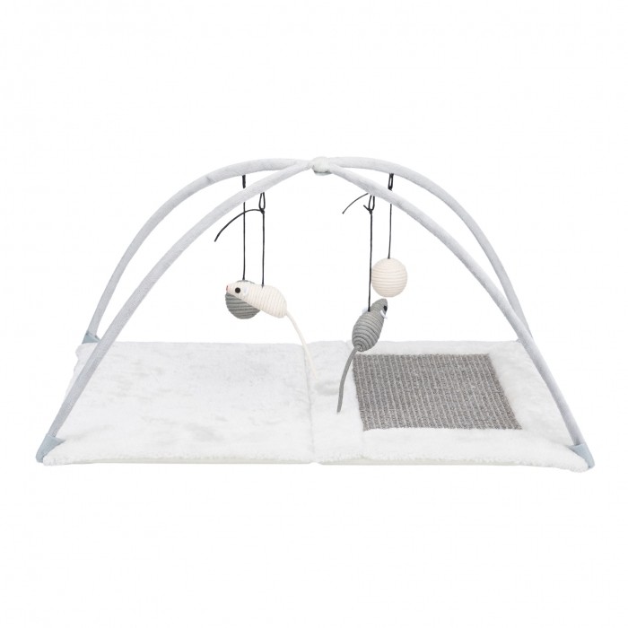 Tapis griffoir avec mobile