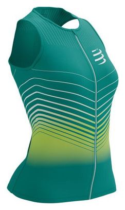 Débardeur Femme Compressport Tri Postural Aero Top W Columbia Vert