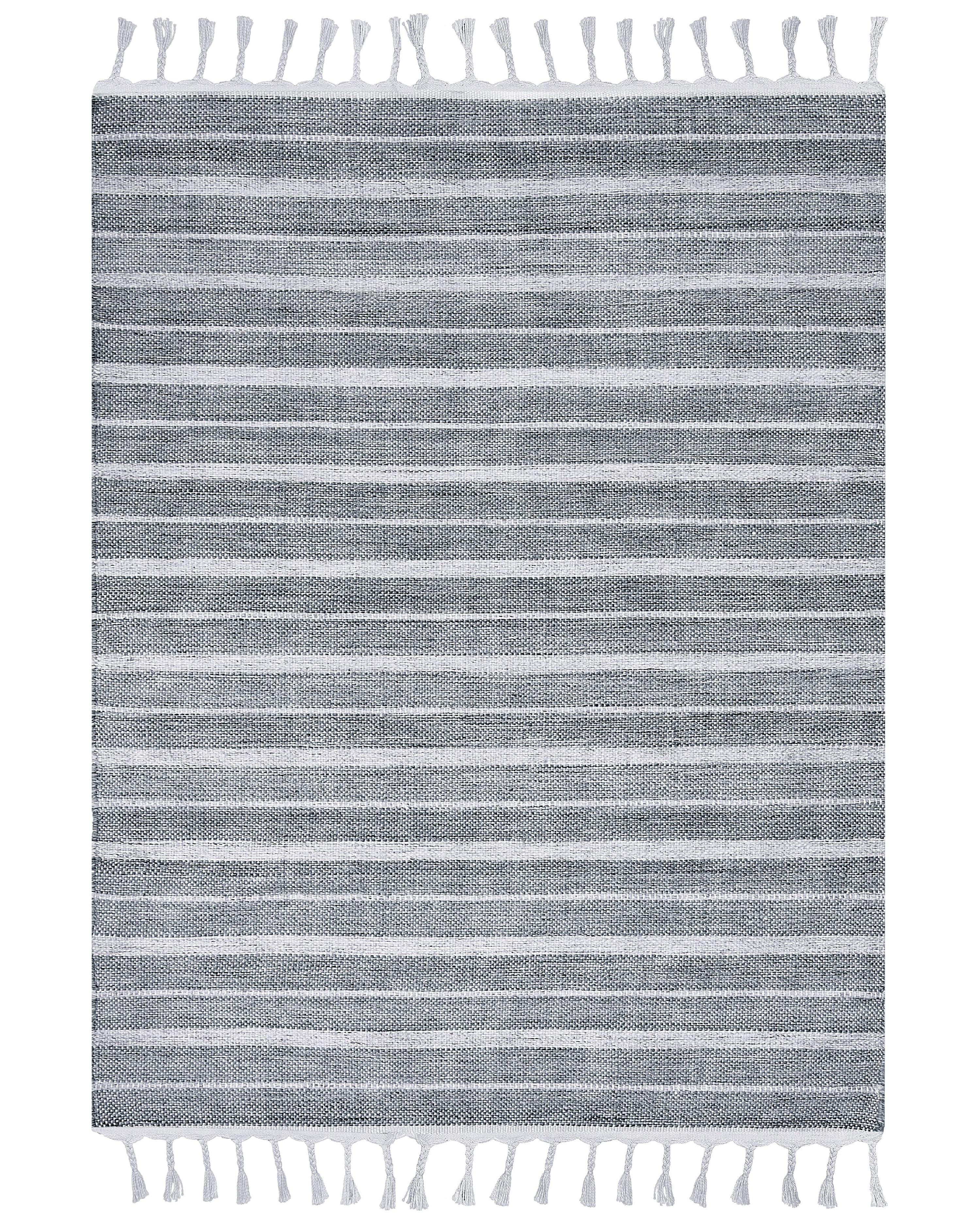 Vloerkleed BADEMLI Lichtgrijs 160 x 230 cm
