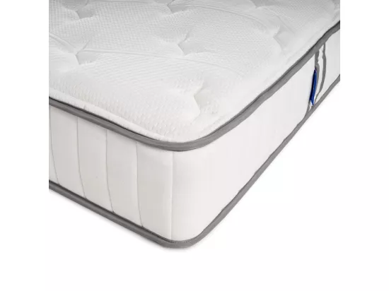 Matelas 140 x 190 cm ressorts ensachés et mousse viscoélastique - épaisseur 23cm - Confort Ferme - IDEAL