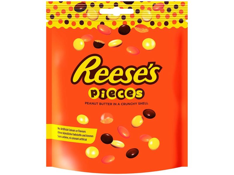 Reese's Peanut Butter Pieces 185 g Knusprige Dragees mit cremiger Erdnussbutterfüllung