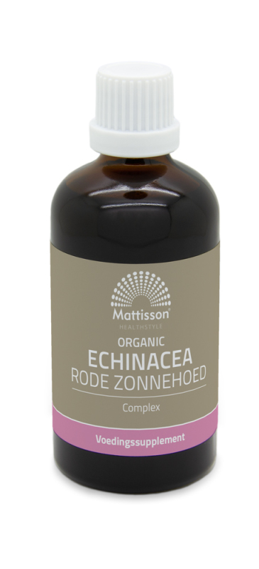 Mattisson Biologisch Echinacea Rode Zonnehoed Complex Druppels 100 ML
