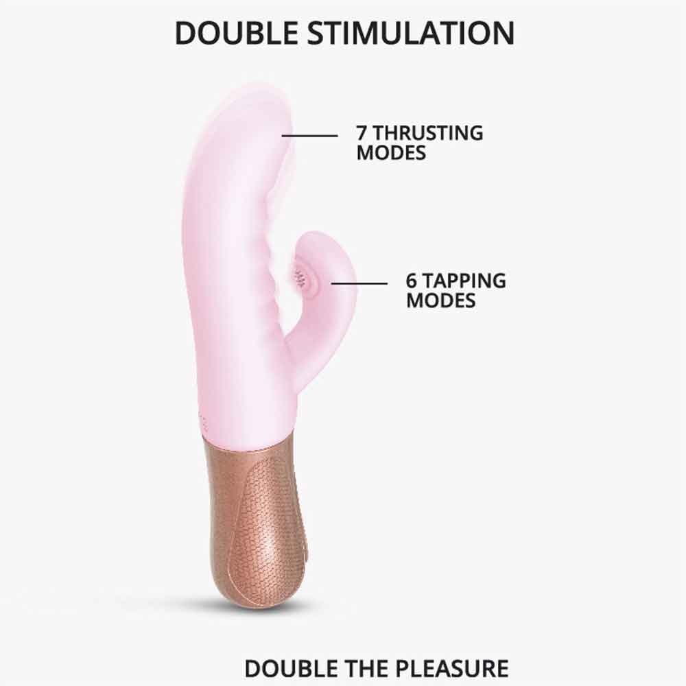 Vibromasseur - Sassy Bunny - Baby Pink