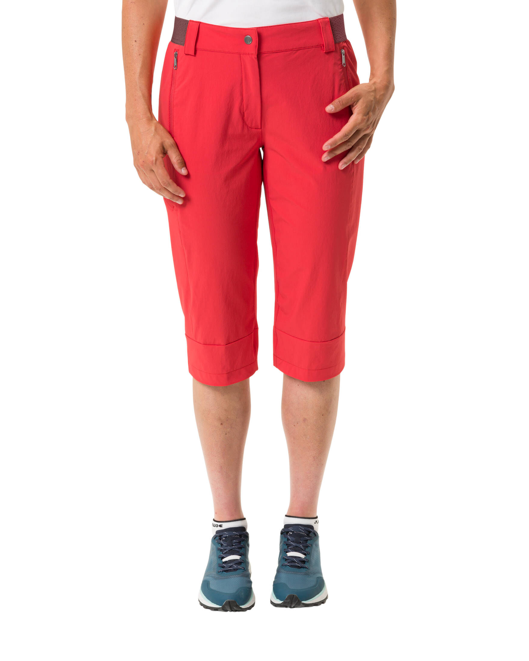 VAUDE| Damen Wanderhose WO FARLEY STRETCH CAPRI III, DUSTY