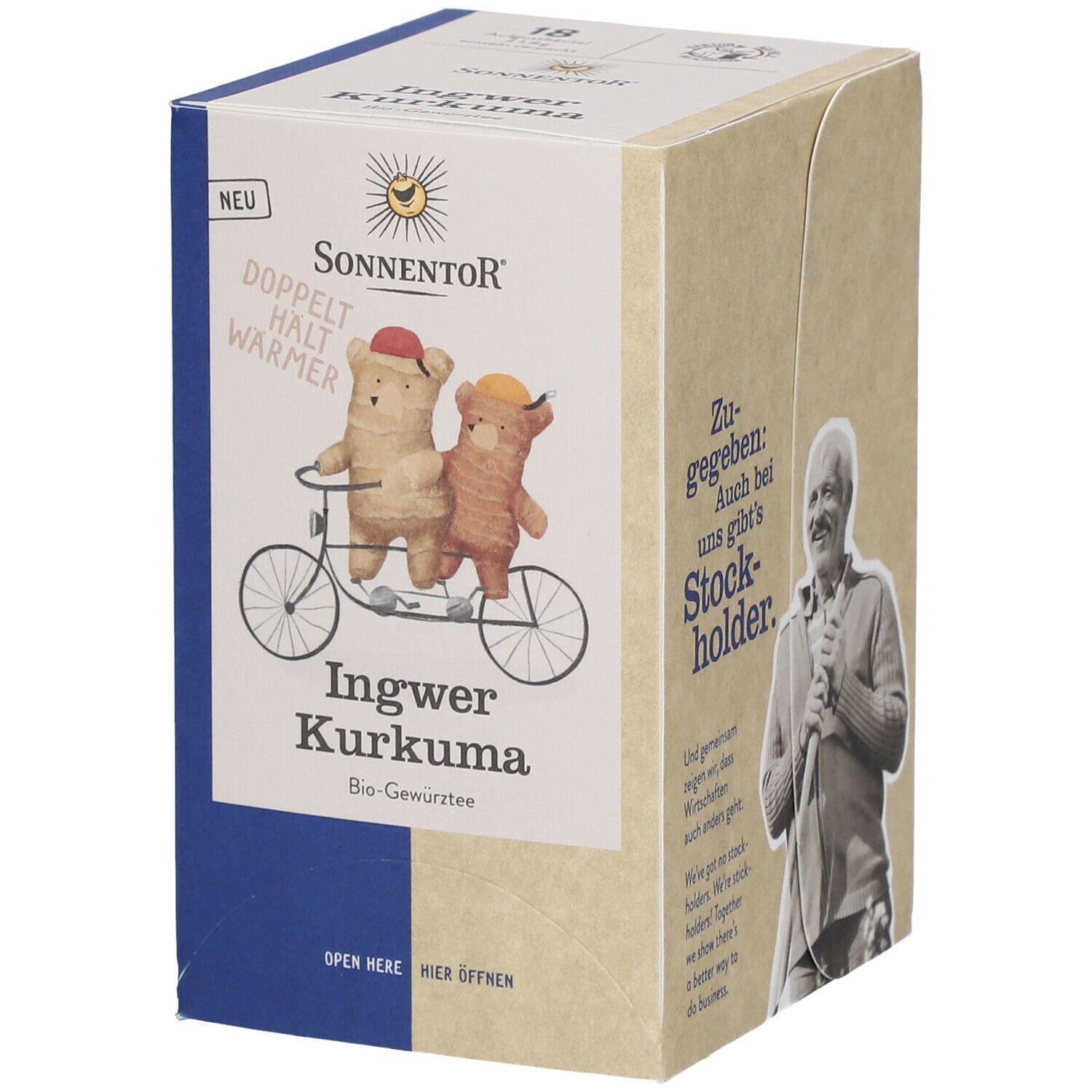 SonnentoR® Ingwer Kurkuma Tee
