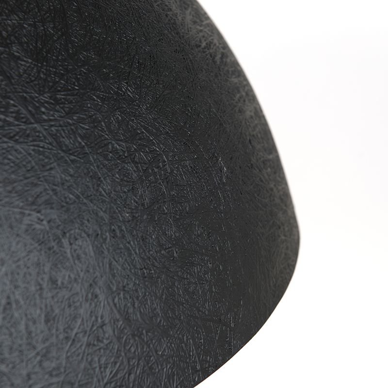 Industriële hanglamp zwart met goud 70 cm - Magna