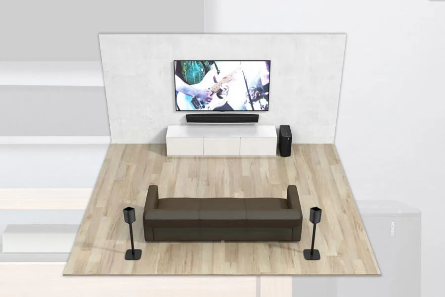 Denon Home 150 Blanc (la paire) Enceintes connectées