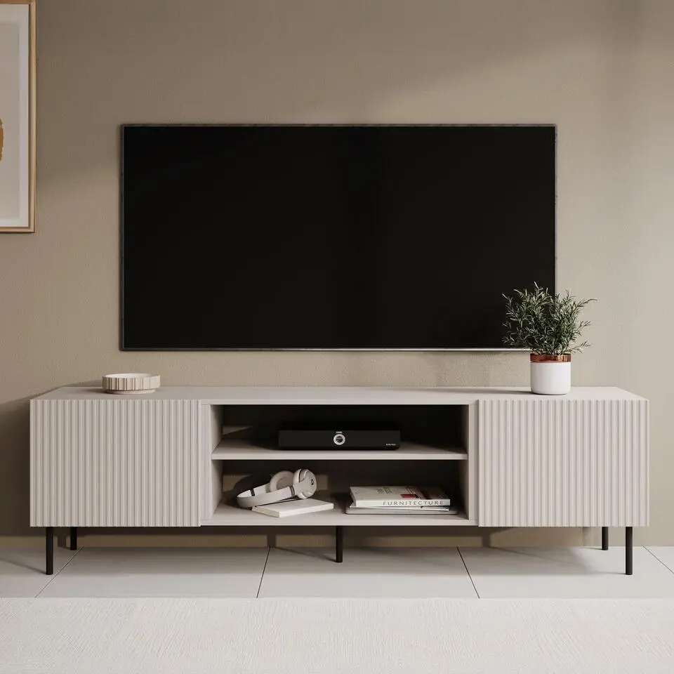 Meubella - TV-Meubel Alex - Beige - 181 cm