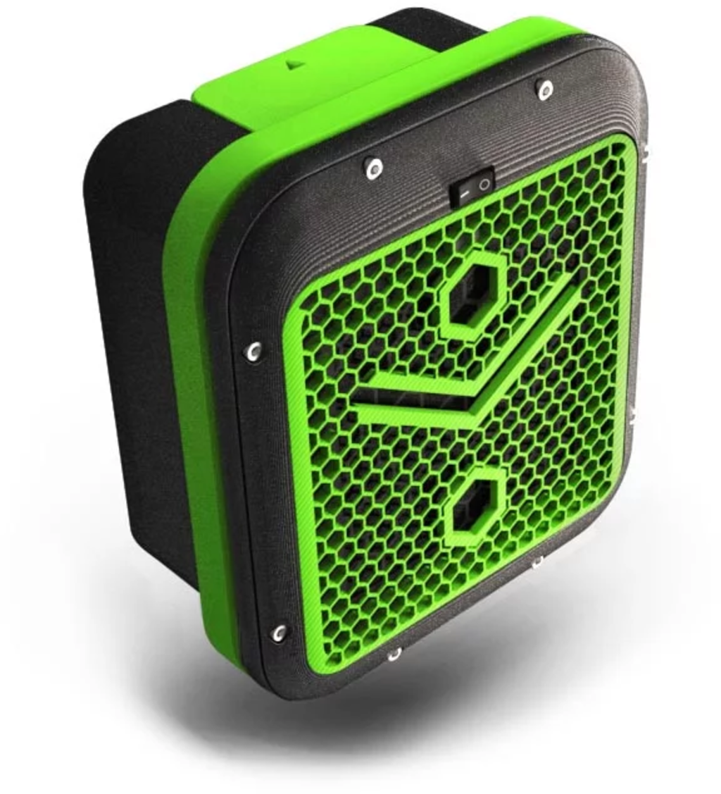 Alveo3D  AlveoONE    Wandmontierte, kompakte Filterbox für saubere Luft beim 3D Druck