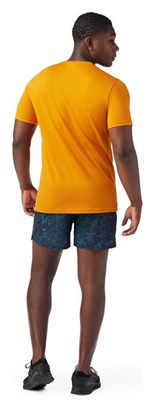 T-Shirt Technique Homme Smartwool Active Orange