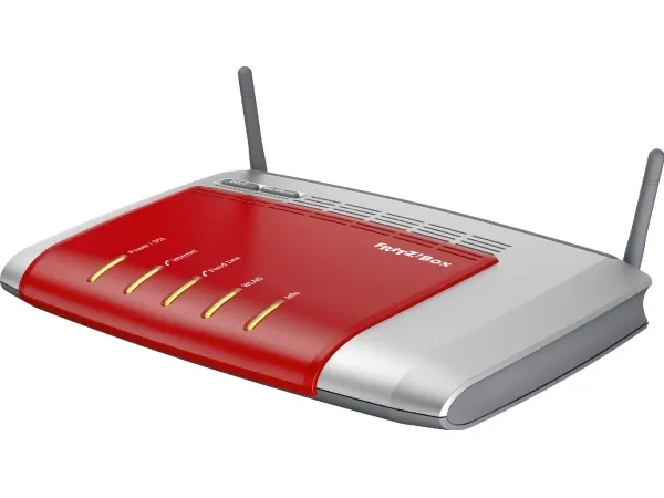 AVM FRITZ!Box 7272 - Trådløs router - DSL-modem - 4-port switch - GigE - Wi-Fi - 2,4 GHz - VoIP telefon adapter (DECT)
