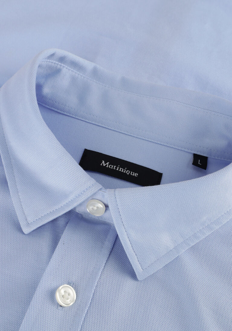 MATINIQUE lichtblauwe matinique casual overhemd matrostol bu