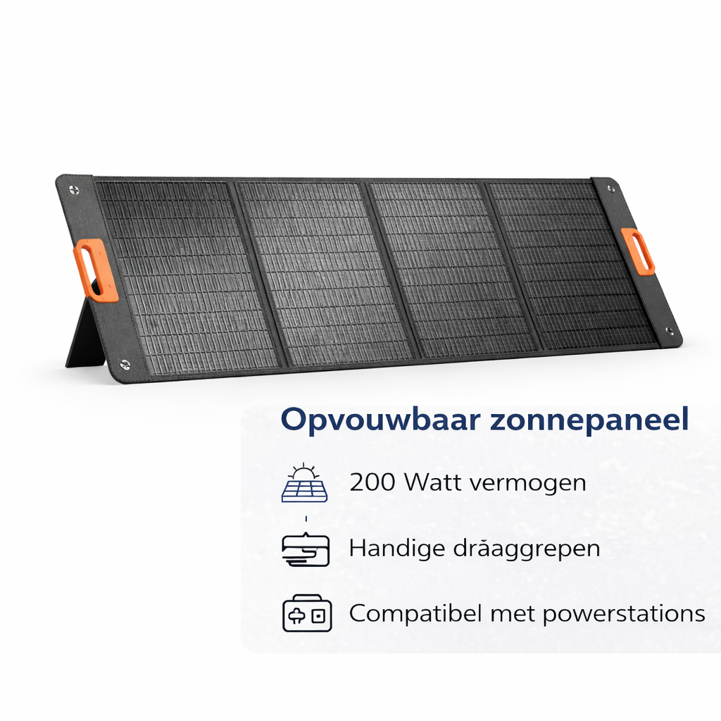 Bergproducts 200 watt draagbaar zonnepaneel