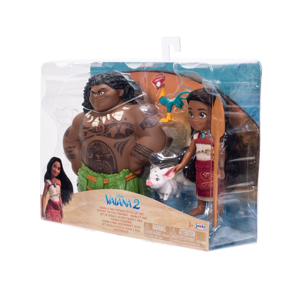 Disney Vaiana - Maui & Vaiana Petite gavesæt 15 cm.
