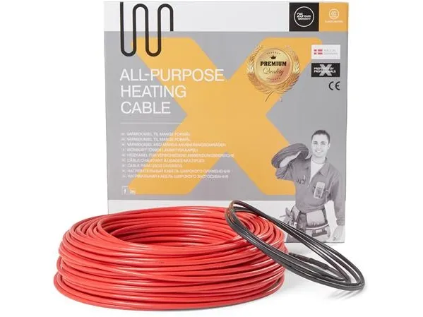 HEATCOM Varmekabel Ø6 mm  18W/m - 106,0 m