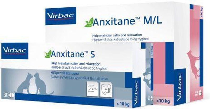 Virbac Anxitane M/L - Voedingssupplement - Voor Katten - Kalmeringsmiddelen