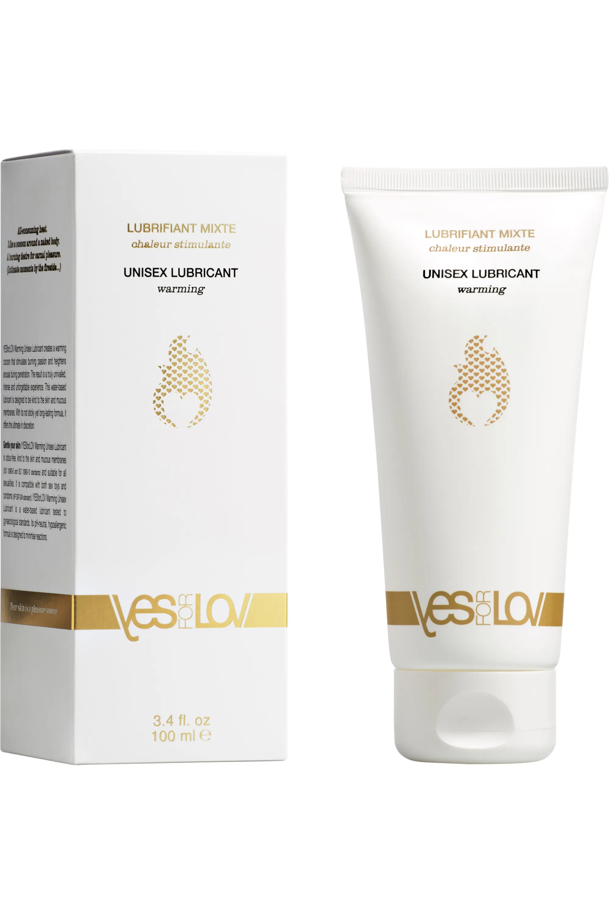 YESforLOV Lubrifiant chaleur stimulante-100 ml