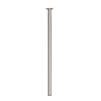Duraline tafelpoot rond nikkel geborsteld Ø3x70 cm