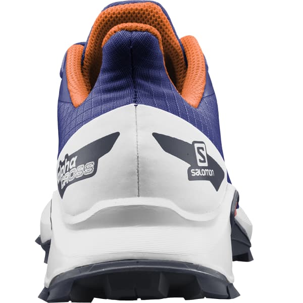 Chaussure trail SALOMON ALPHACROSS BLAST J CLEMATIS BLUE/WHITE/VIBRANT ORANGE