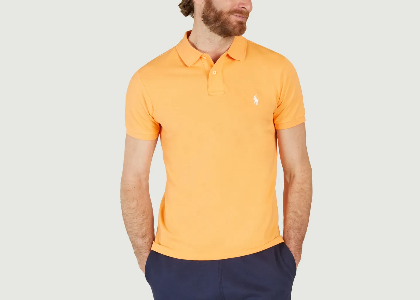 Polo cintré en coton piqué Polo Ralph Lauren