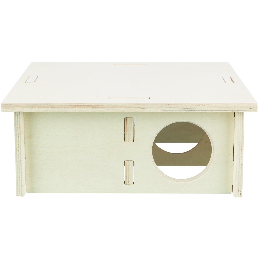 Maison emboitable 4 chambres 25 x 10 x 25 cm pour souris, hamsters
