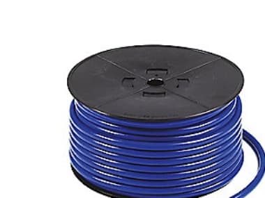 PUR arm. slange 3/8 x 50m blå - 9,5x13,0mm maks 14bar, t/luft - (50 meter)