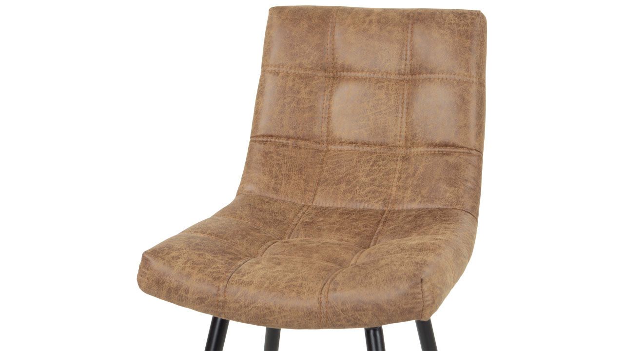 Barstoel Cognac Navarra  B41 x D55 x H105 cm