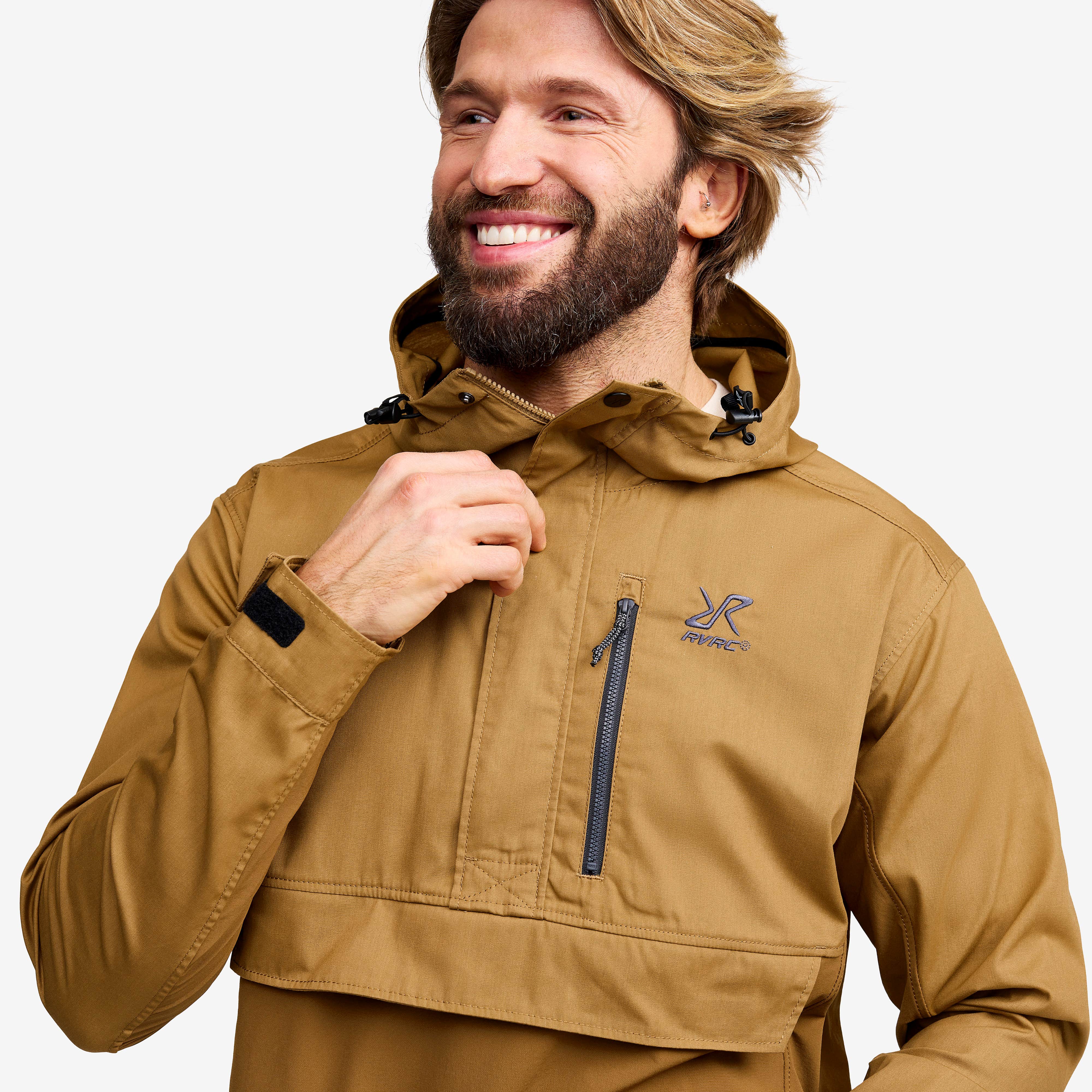 Rambler Lightweight Anorak Herre Dijon/Rubber