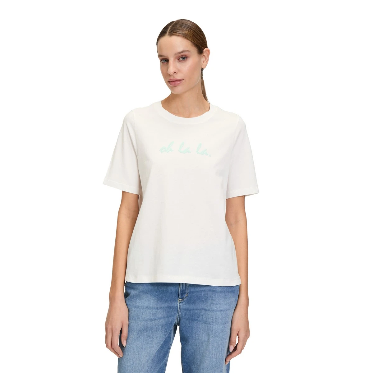 Dames Top Johanne print glitter