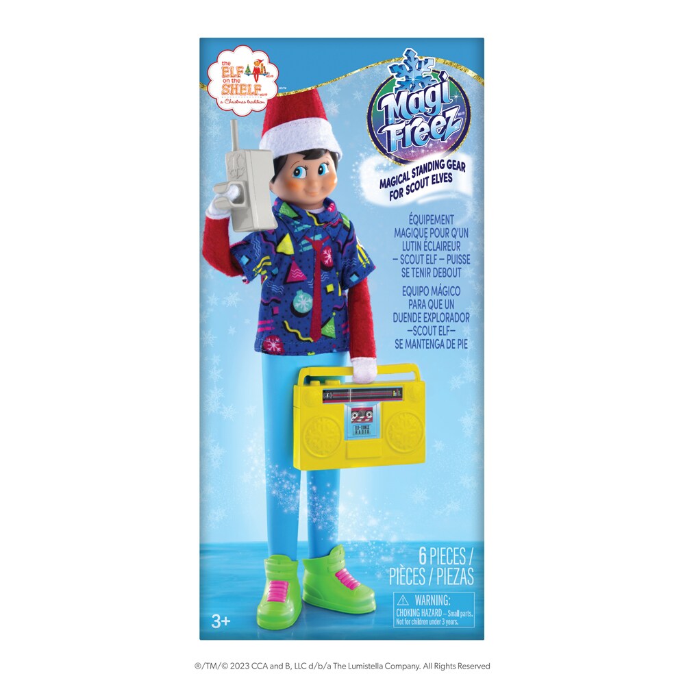 Elf on the Shelf The Elf on the Shelf® MagiFreez Ständer - Retro 80er Jahre