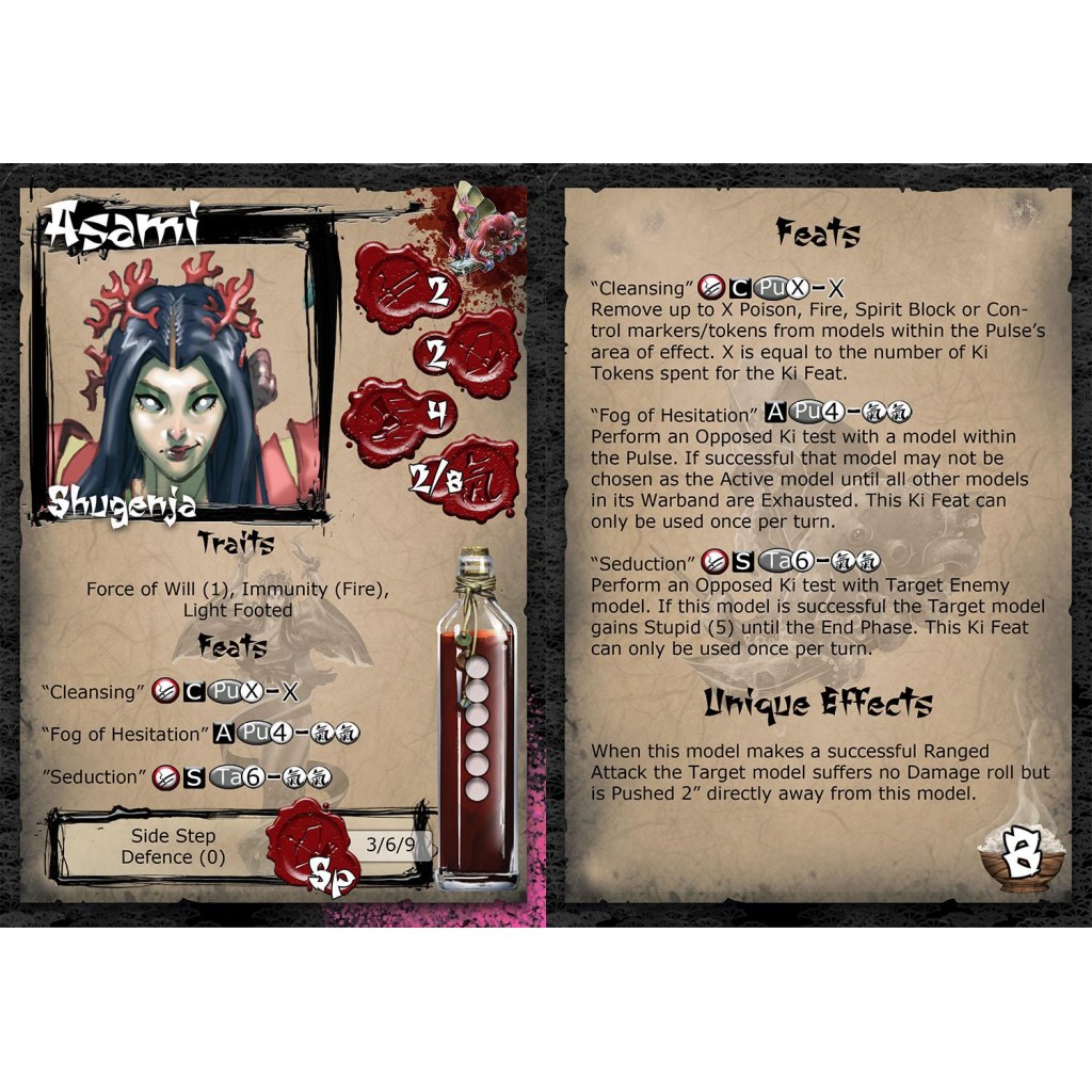 Bushido - Jung Pirates - Asami, Sea Witch