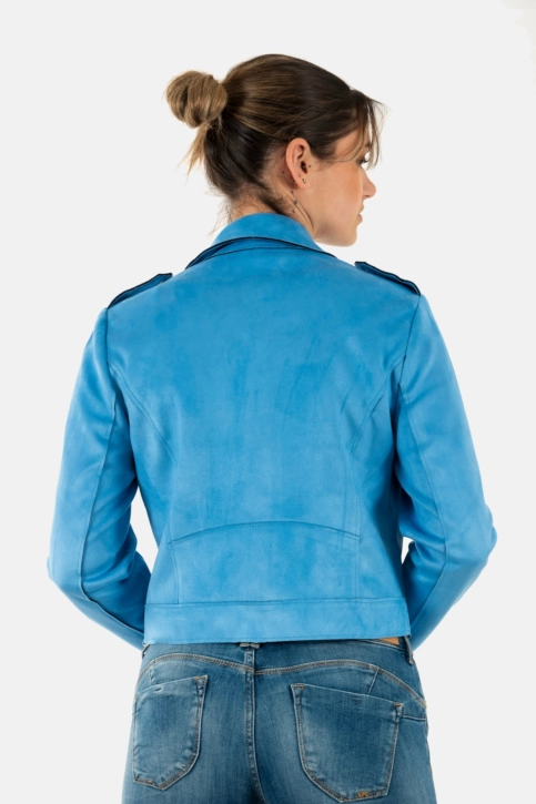 Blousons et vestes morgan 241-gousmi bleuet