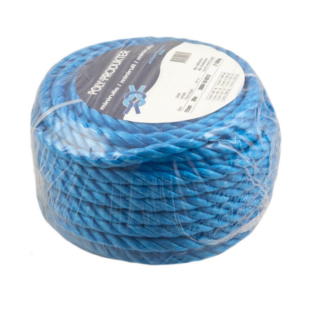 MINIRULL POLY-PRODUKTER PP-FILM Ø12MMX30M BLÅ
