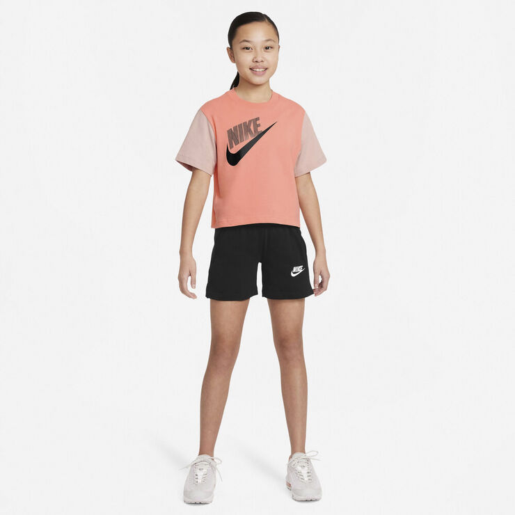 Nike Sportswear Essential Boxy T Shirt Pink