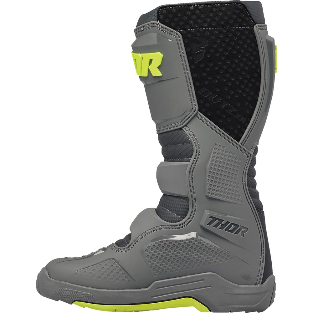Thor Motocross - Bottes enfant Youth Blitz XR Gris / Jaune fluo