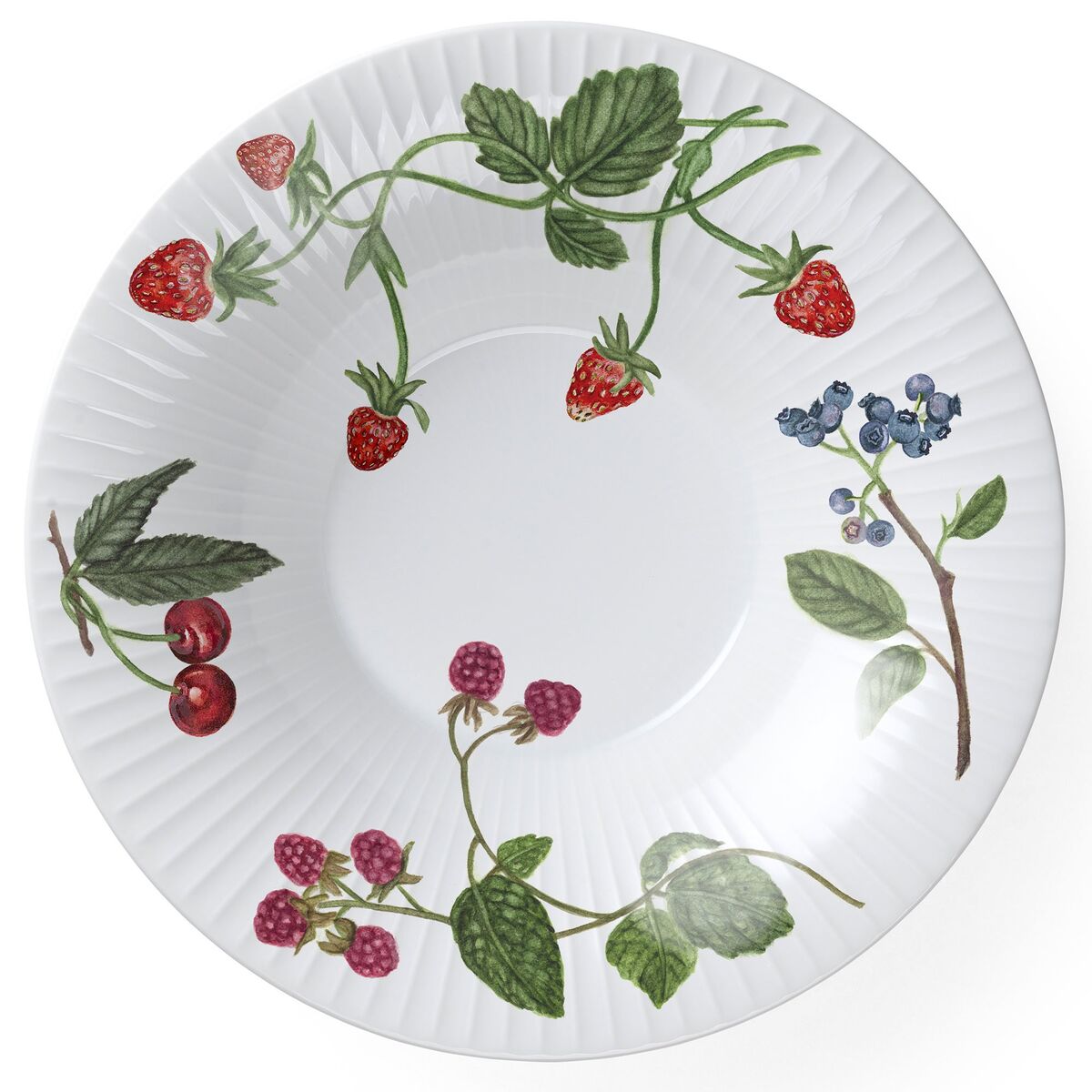 Hammershøi dyp tallerken 21 cm, summer berries