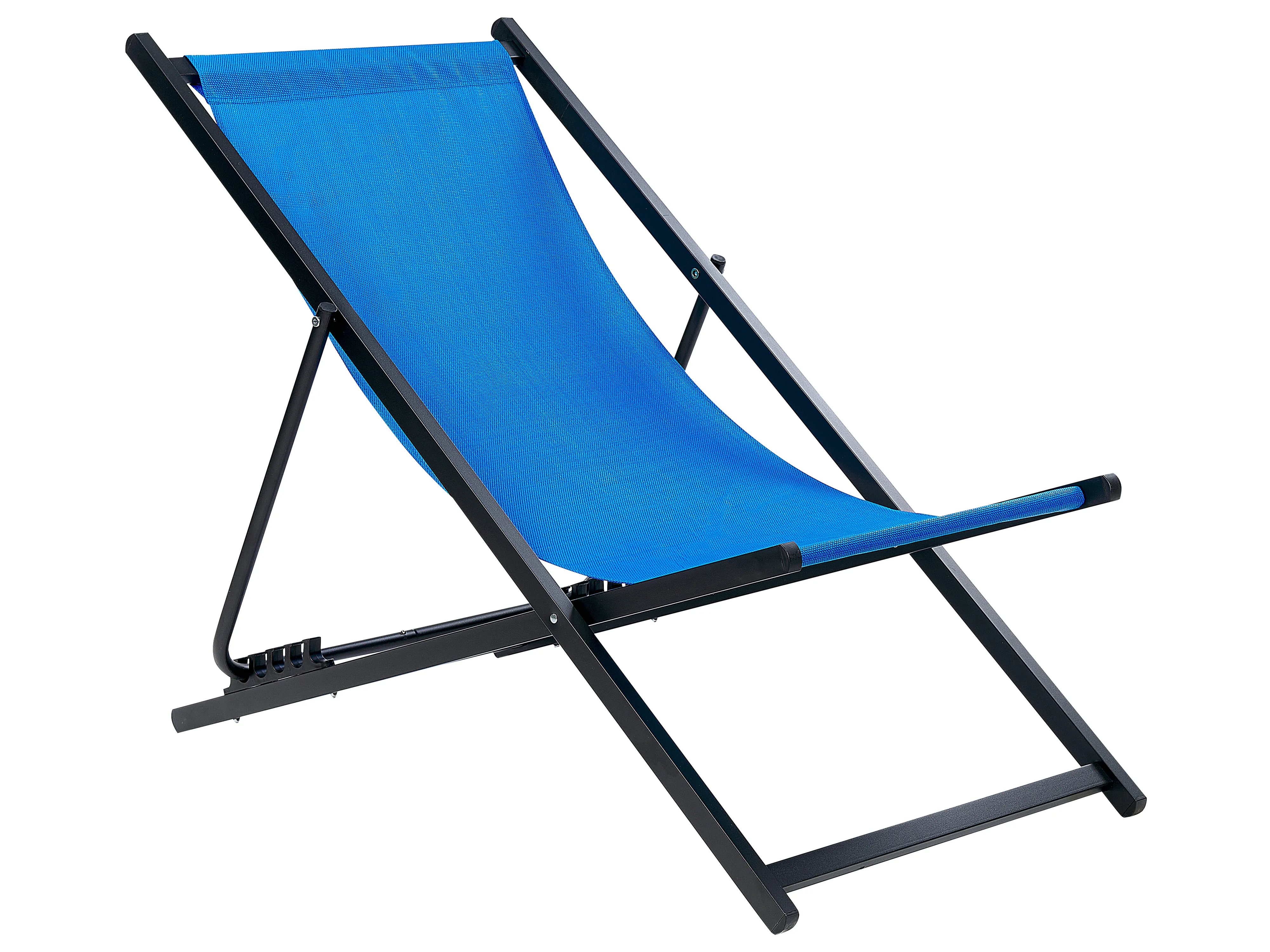 Inklapbare ligstoel LOCRI II Metaal Blauw