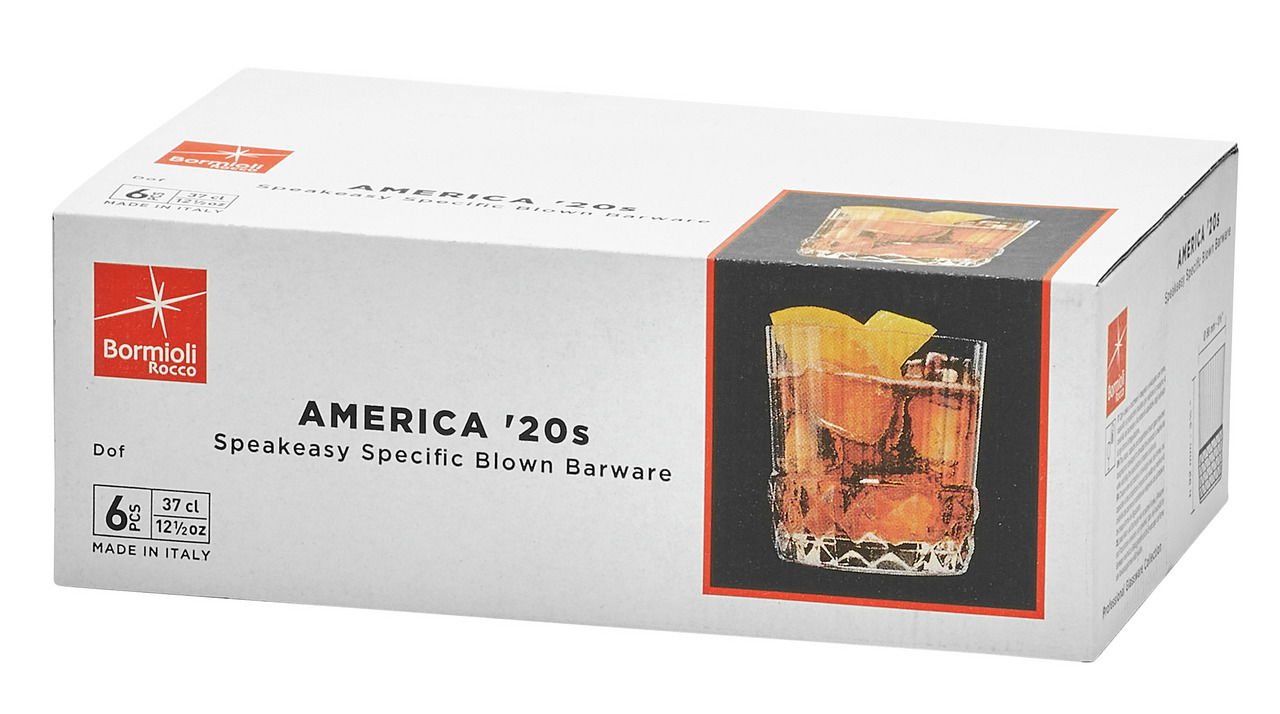 Bormioli Rocco Whiskygläser 6er-Set AMERICA