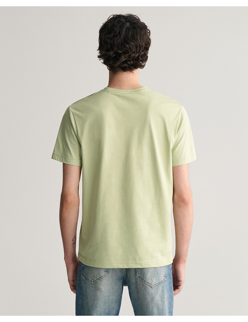 Regular Fit Shield Green T-Shirt