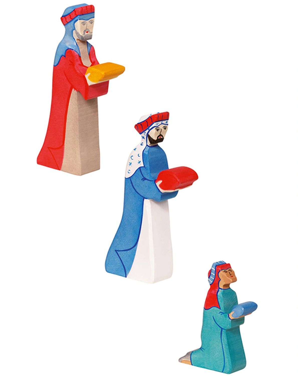 Holzfiguren-Set KRIPPE 11-teilig