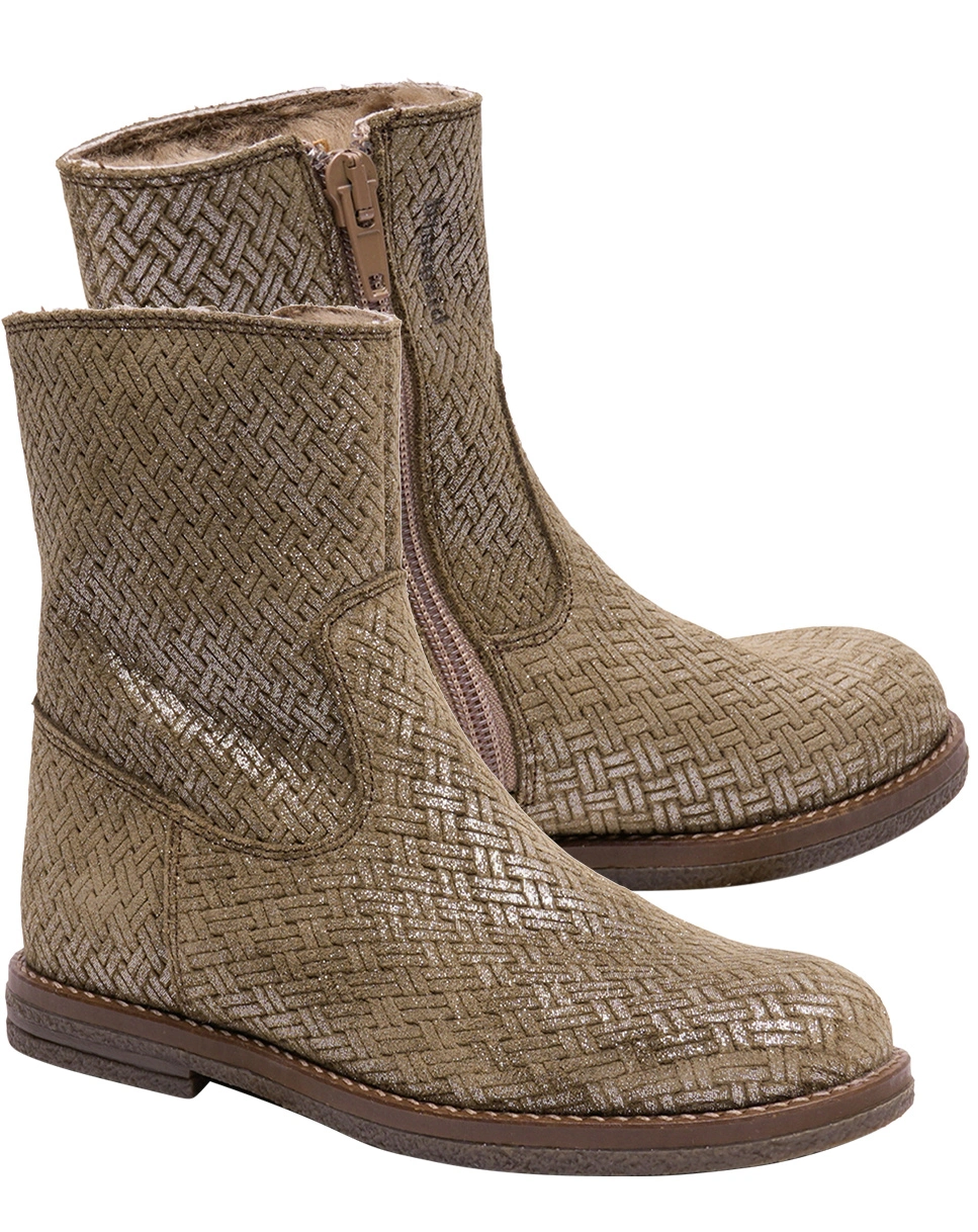 Winterstiefel NICOLA in brown glitter