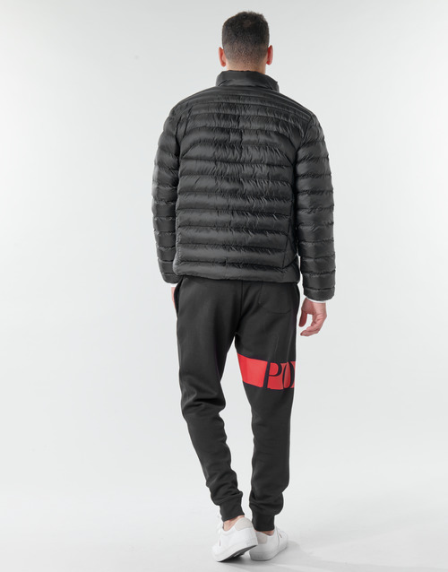 Polo Ralph Lauren - BLOUSON DOUDOUNE EARTH POLO EN NYLON RECYCLE ET PRIMALOFT LOGO P Negro