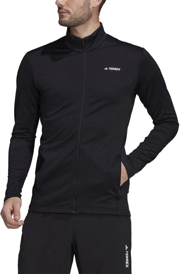 adidas Terrex Multi Primegreen Full-Zip fleecetrøje Sort